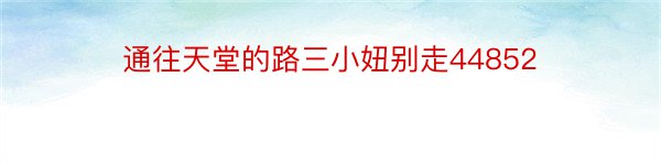 通往天堂的路三小妞别走44852